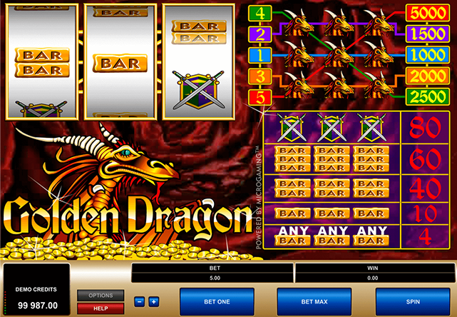 Golden Dragon - flash player